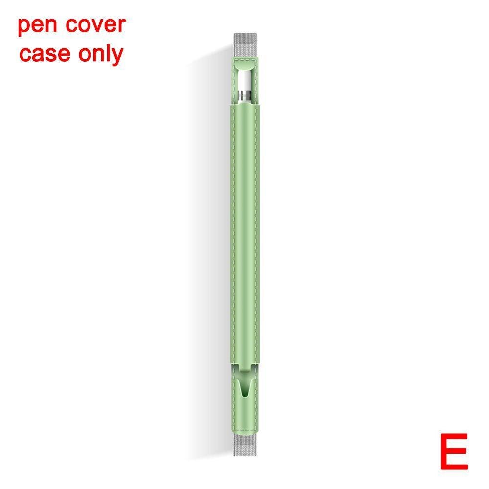 Étui en cuir pour stylet apple pencil 1/2, ipad pro, stylet tactile, housse de protection, étui externe portable  a1 u 6: Et
