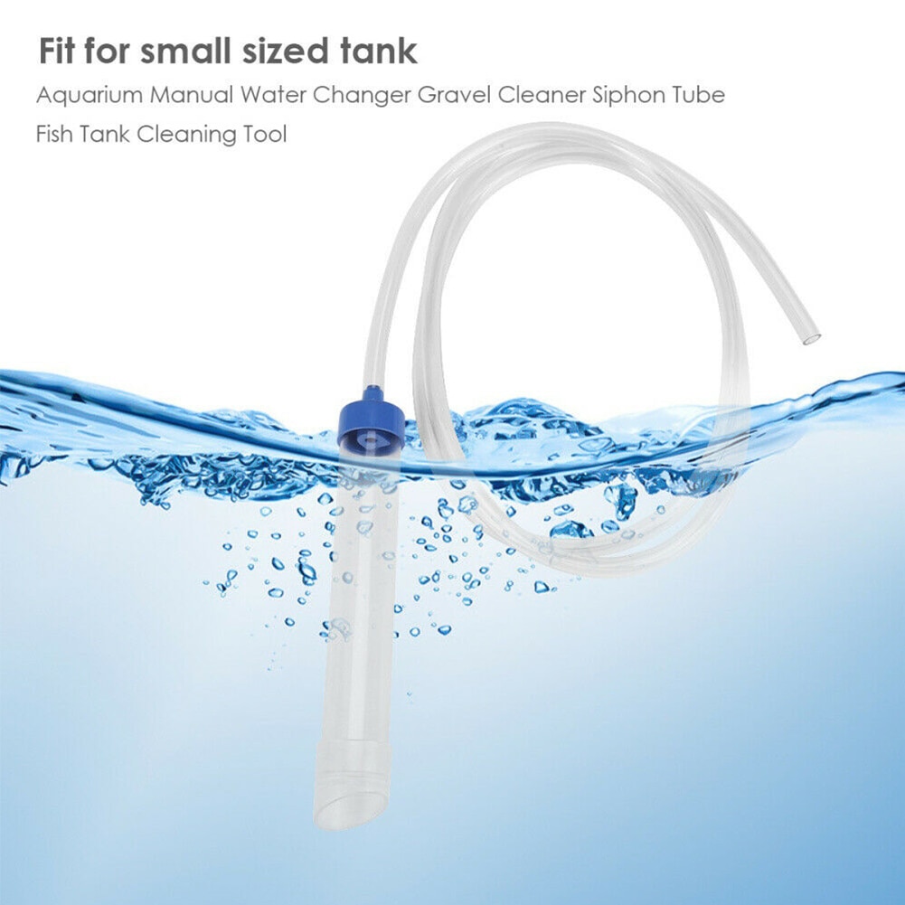 Sand Siphon Tube Oil Vacuum Fish Tank Fluids Transfer Pipe Clean Tool Pump Filter Manual Water Changer Gravel Cleaner Fuel
