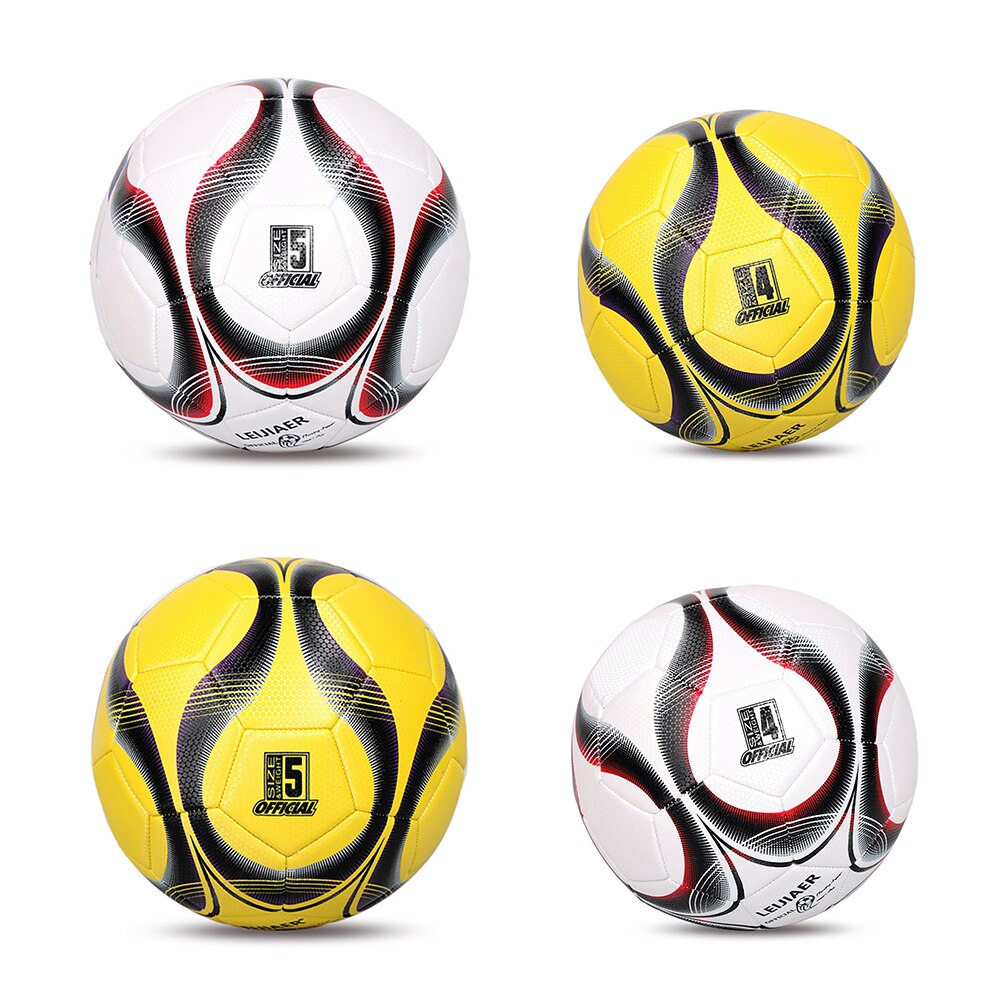 Sports League Training Balls Size 5 Football Anti-crack Soccer Teams Match Training Balls for Student Adults