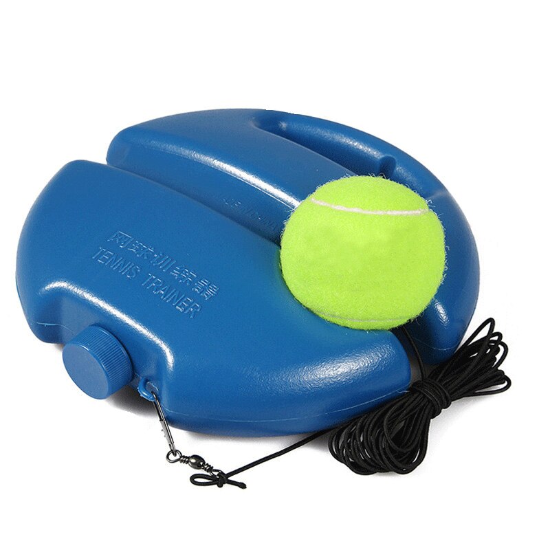 Tennis Training Device With Ball Single Training Device Practice Self-Duty Tennis Self-learning Rebound Device Sparsring Device: 1pcs with ball