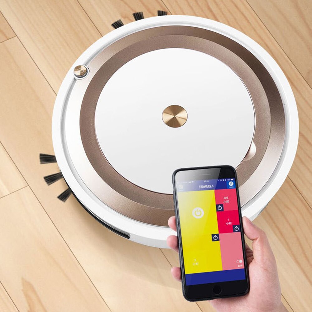 Home 3 in 1 Multifunctional Auto Robot Floor Cleaner Mop Sweeping Vacuum Cleaner Sweeper Suction Tractor Integrated Sweeper