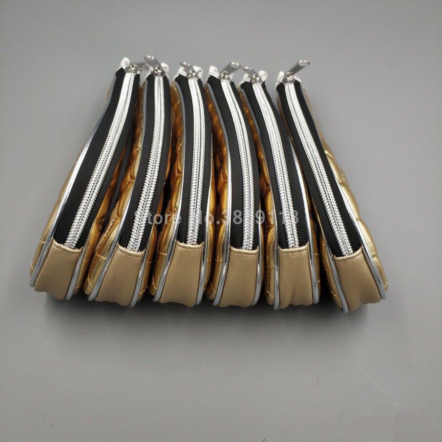 1PC Zipper Golf Wedge Head Cover Grand Prix Sand Wedge Set Headcover 50 52 54 56 58 60DEG For Man Women