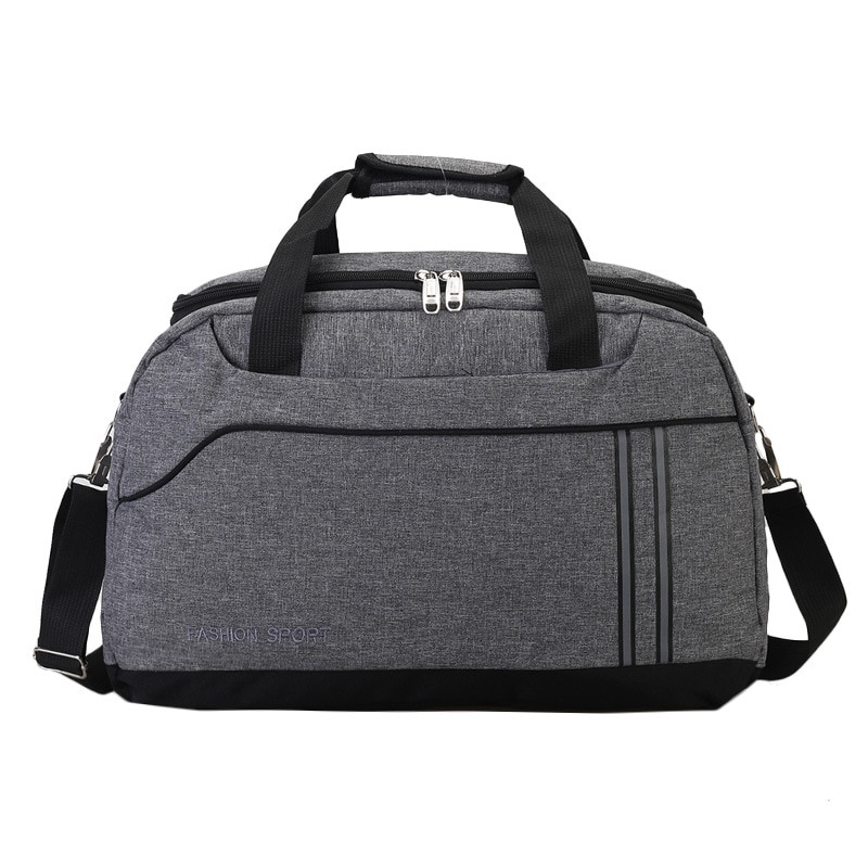 Korean-style Hand Travel Bag Men's Shoulder Duffle Bag Large Capacity Travel Sports Bag Fitness Packaging Sling Bag