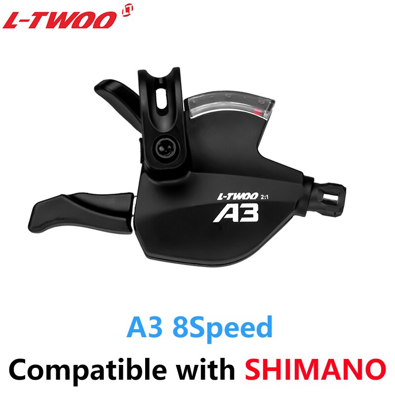 LTWOO A2/A3/A5/A7/A9 7S/8S/9/10S/11S Speed Velocidade Trigger 9V Mountain Bicycle Shifter Lever MTB Bike Parts Accessories: A3 8S Shifter Lever