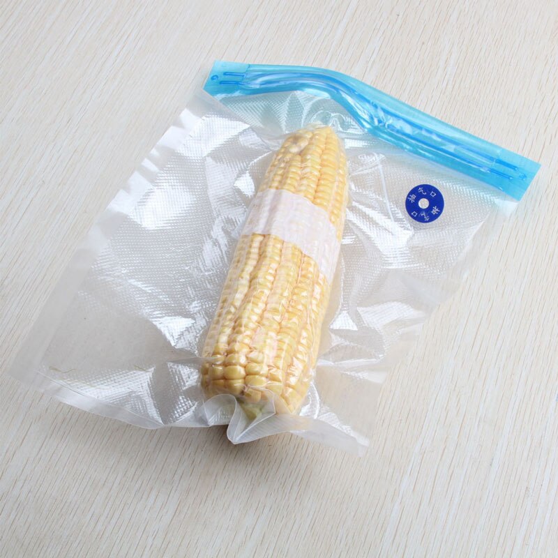 Keuken Sous Vide Vacuüm Sealer Voedsel Saver Tassen Mini Hand Luchtpomp Herbruikbare Vlees Vegatable Verpakking Zak 22X21cm 22X29Cm 35x50cm