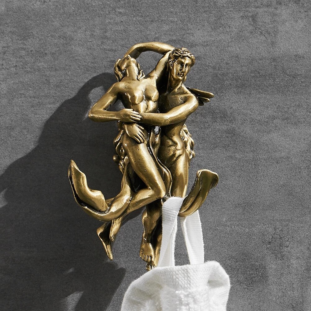 Romantisk serie bronze badeværelse toiletpapirholder vægmonteret håndklædestang toiletbørsteholder badeværelse tilbehør  w6400