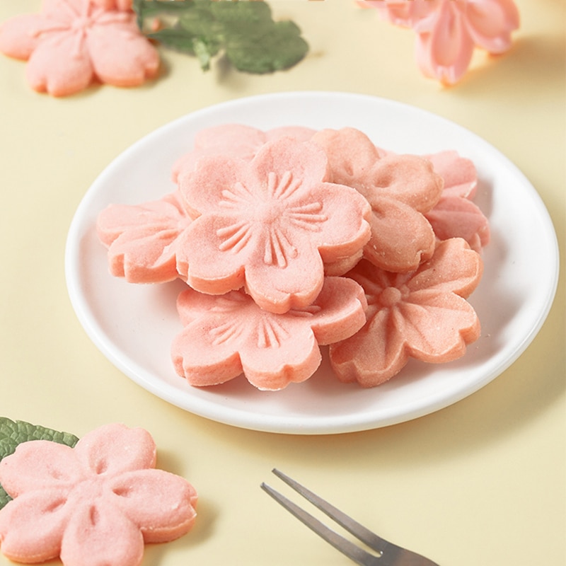 Sakura Bloem Taart Decoreren Gereedschappen Kersenbloesem Bakken Koekjes En Koekjes Mold Cutter Fondant Japanse Dessert Cakevorm
