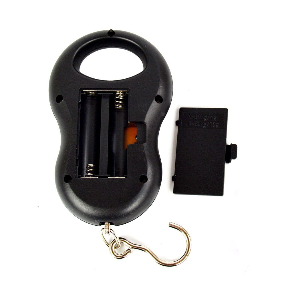 Digital Hanging hook luggage Scale 50Kg /10g electronic balance hand held scales for a suitcase traveling fishing baggage scale