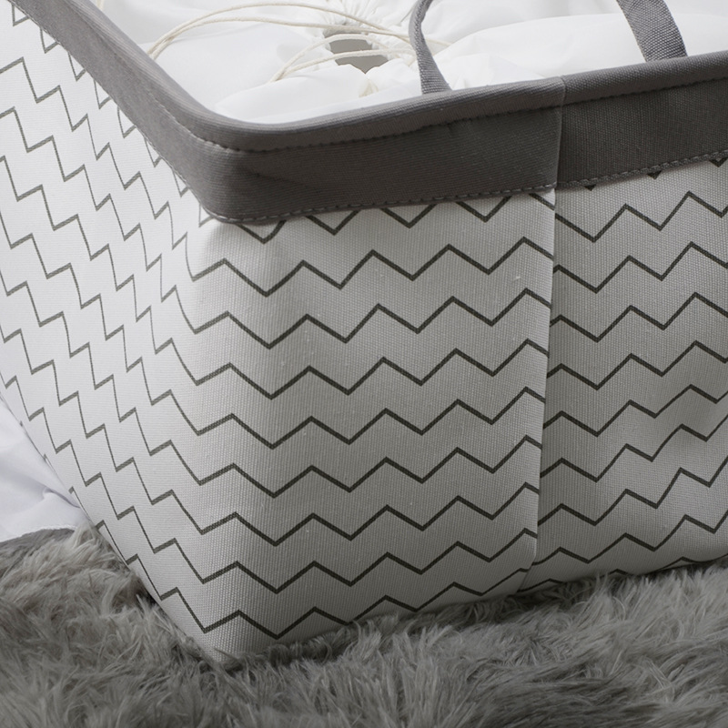 Strona główna kołdra bawełniany lniany kosz robić przechowywania wodoodporny pyłoszczelny składany pakiet usta brudny kosz na ubrania torba robić przechowywania ubrań ZB312