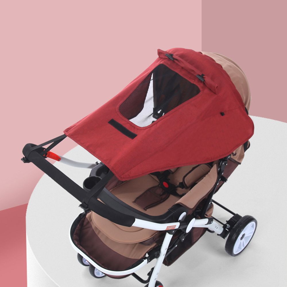 Accessoires voor kinderwagens, elastische band, zonnescherm voor kinderwagen, zonneklep voor kinderwagen, zonnekap voor buggy