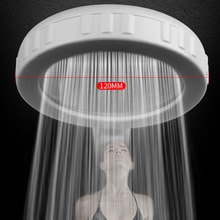 Hand-held shower top spray dual-use Japanese-style switch nozzle Large water booster shower head