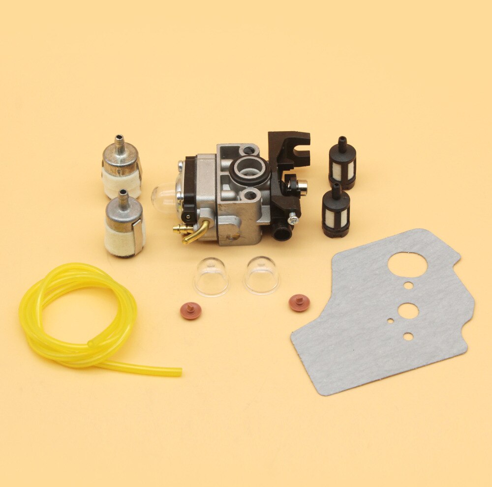 Förgasare backventil packning bränslefilter slangpaket passar honda  gx35 gx35nt hht 35 hht 35s motormotor trimmer borstmaskin fläkt