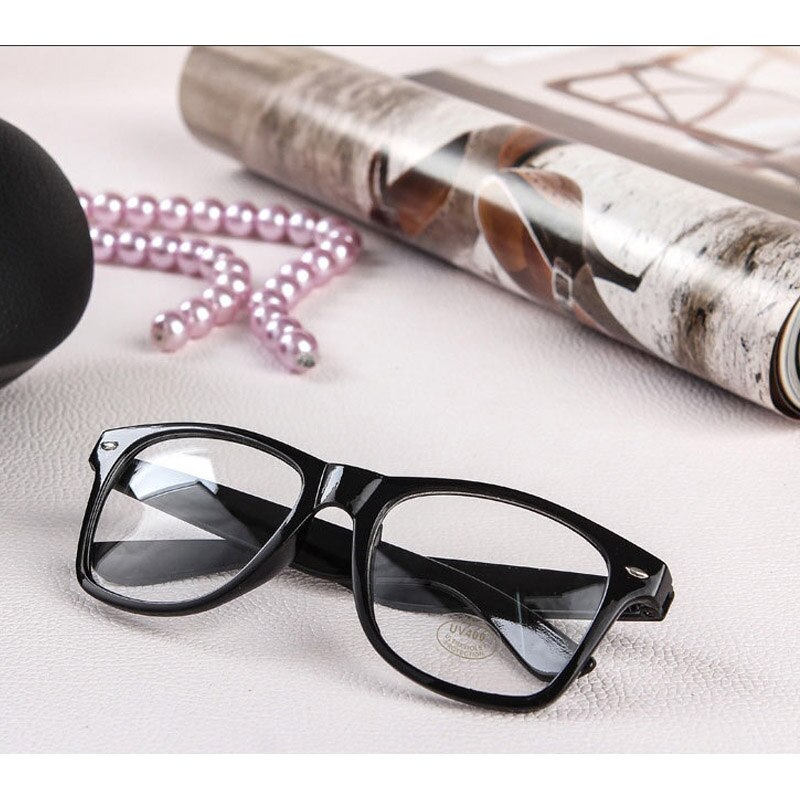 RBROVO Clear Glasses Frame Women Transparent Spectacle Frames Square Eyeglasses Frame Women Vintage Optical Frame Female