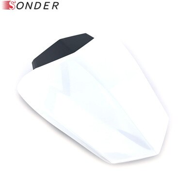 Motocicleta rojo pasajeros trasera cubierta de asiento trasero asiento cuello carenado para YAMAHA YZFR1 YZF1000 YZF R1 1000 YZF-R1 09-14 13 12 11 10: White