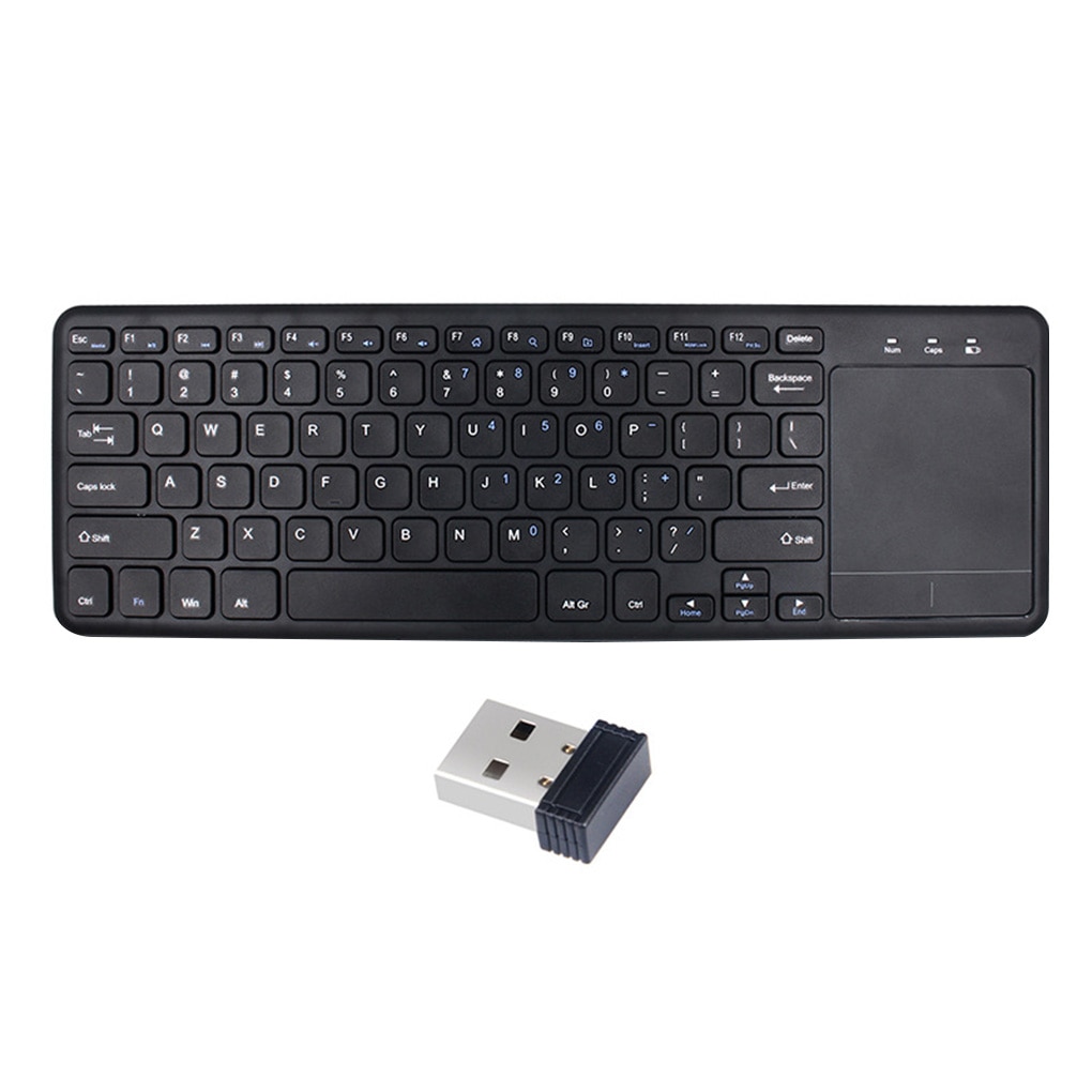 2.4G Wireless Gaming Keyboard Touchpad Home Office Computer Cordless Keypad Touch Control Mouse