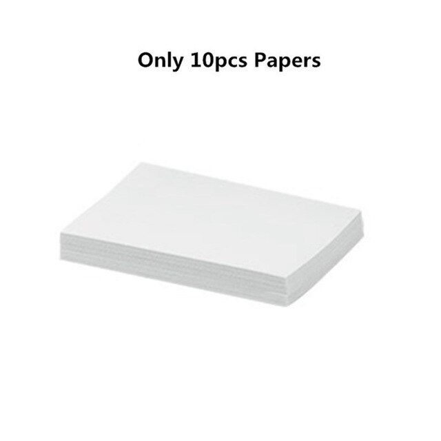 Xiaomi Mijia Ar Printer 300Dpi Draagbare Foto Mini Pocket Met Diy Delen 500Mah Foto Printer Pocket Printer Werk met Mijia: only 10pcs papers