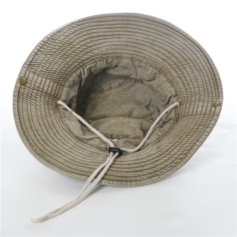 Camoland Zomer Uv Bescherming Zon Hoeden Voor Vrouwen Mannen Katoen Brede Rand Emmer Hoeden Mannelijke Outdoor Wandelen Vissen Hoeden