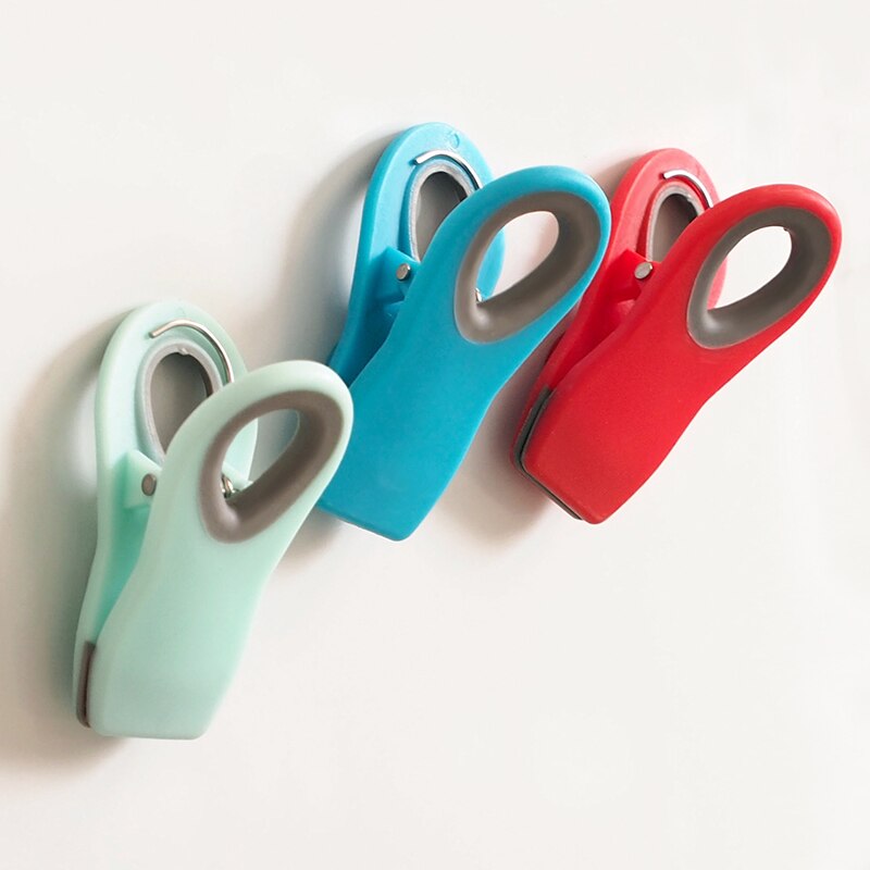 Imán para refrigerador, Clip para puertas de armario, imán para nevera, adorno para el hogar, abrazadera para sellado de alimentos, herramientas de cocina