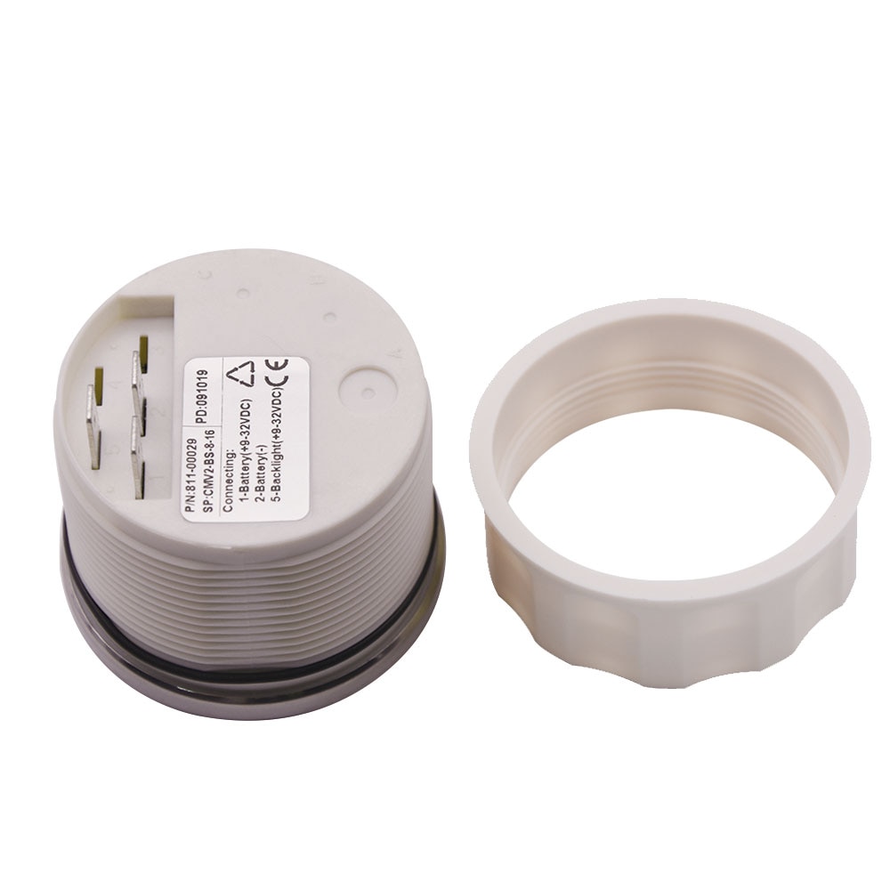 52 mm Marine Voltmeter Volt Meter Gauge Volt Meter Gauge 8-16 Volts 16-32 Volts Car Voltage Gauges for Caravan Boat Motorcycle