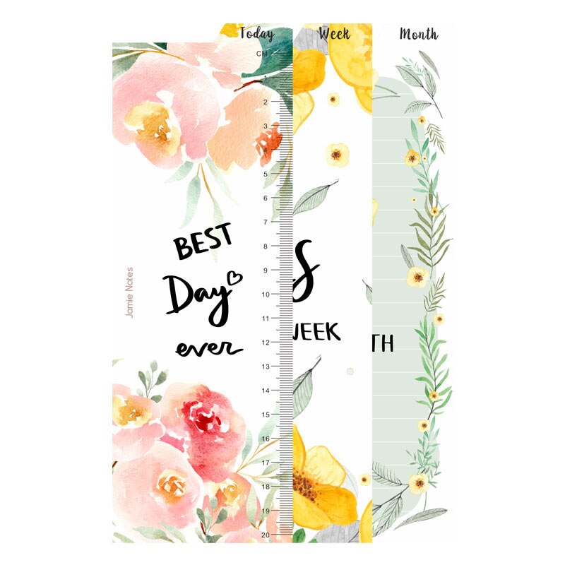 Yiwi semana mes hoy regla A5 A6 PP mate Frosted Planner Agenda Dokibook para 6 agujeros cuaderno con espiral y hojas sueltas organizador