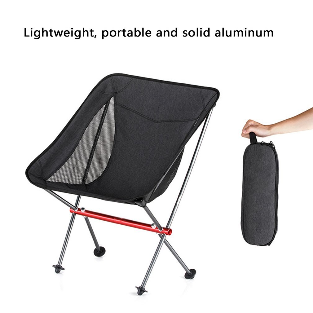 Natuur Hike Camping Stoel Ultralight Opvouwbare Stoel Vissen Stoel Strand Stoel Opvouwbare Reizen Stoel Draagbare Outdoor Bbq Stoel
