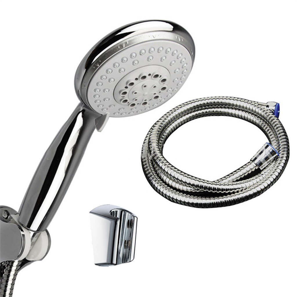 5 Modes Bath Shower Adjustable Jetting Shower Head High Pressure Saving Water Bathroom Hand Filter Booster Shower Nozzle