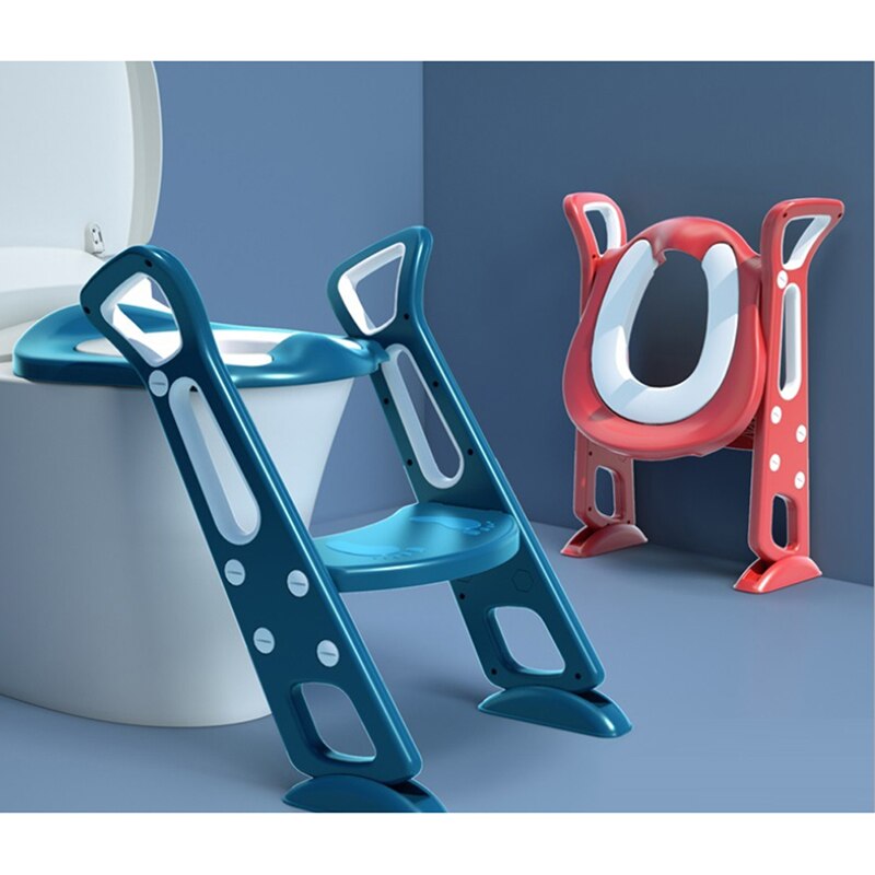 Comfort Baby Potty Training Ladder Potty Infant Kid Children Folding Safety Child Seats Urinal Toilet Trainer Folding Seat Pot