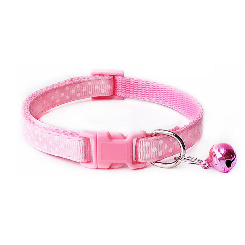Adjustable Buckle Collar For Cat Puppy Pet Supplies Lovely Cat Dog Lace Collar With BellCat Dog Accessories Small Dog Chihuahua: 1