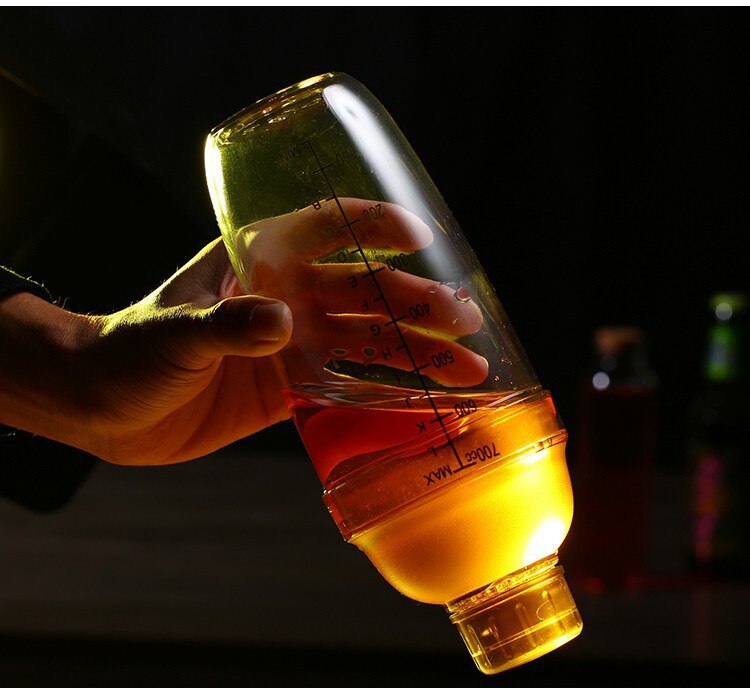 Classic Premium Plastic Cocktail Shaker Cup Voor Party Drink Mixer