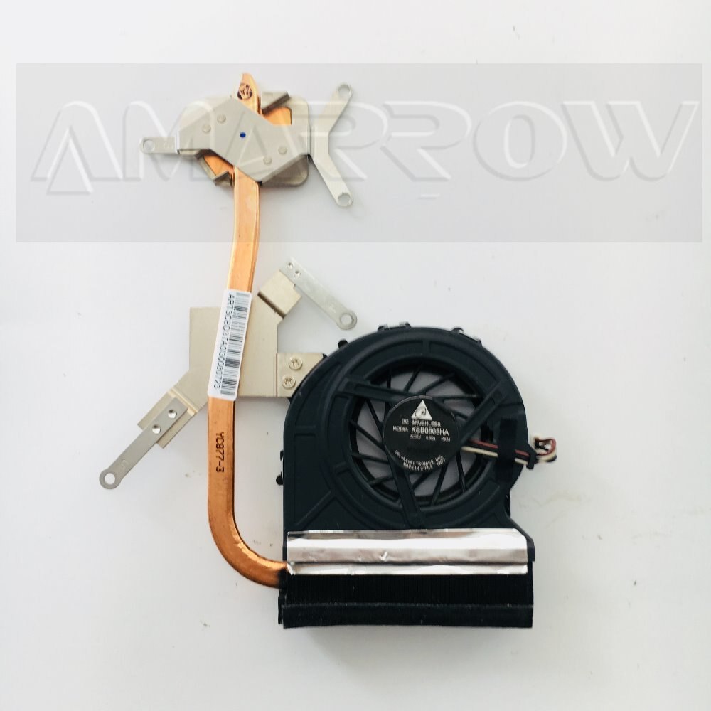 Original laptop heatsink cooling fan cpu cooler For TOSHIBA P300D P300 P305 A300D cooling heatsink: heatsink and fan