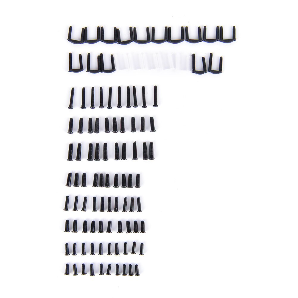 1500Pcs/Box racquet Grommets Nylon Badminton Racket Racquet Grommets Eyelets Black