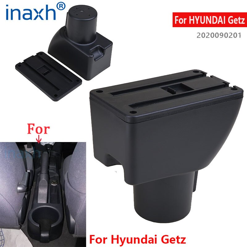 Dla HYUNDAI Getz podłokietnik dla Hyundai Getz pudełko robić podłokietnika samochodowego części robić modernizacji dedykowane centrum pudełko robić przechowywania samochód akcesoria