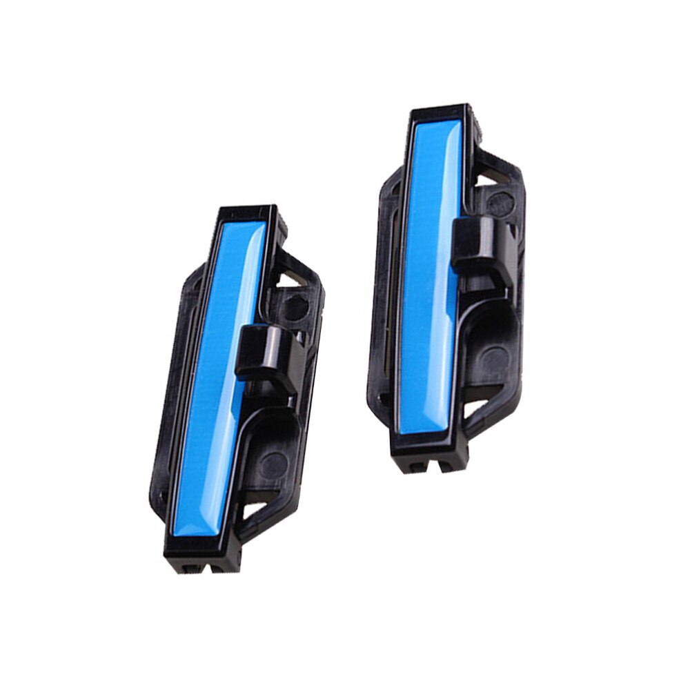 Pinza de retención para cinturón de seguridad de coche, ajuste cómodo de cuello y hombro, hebilla de tope de seguridad para niños, color blanco, 4 Uds.: Blue