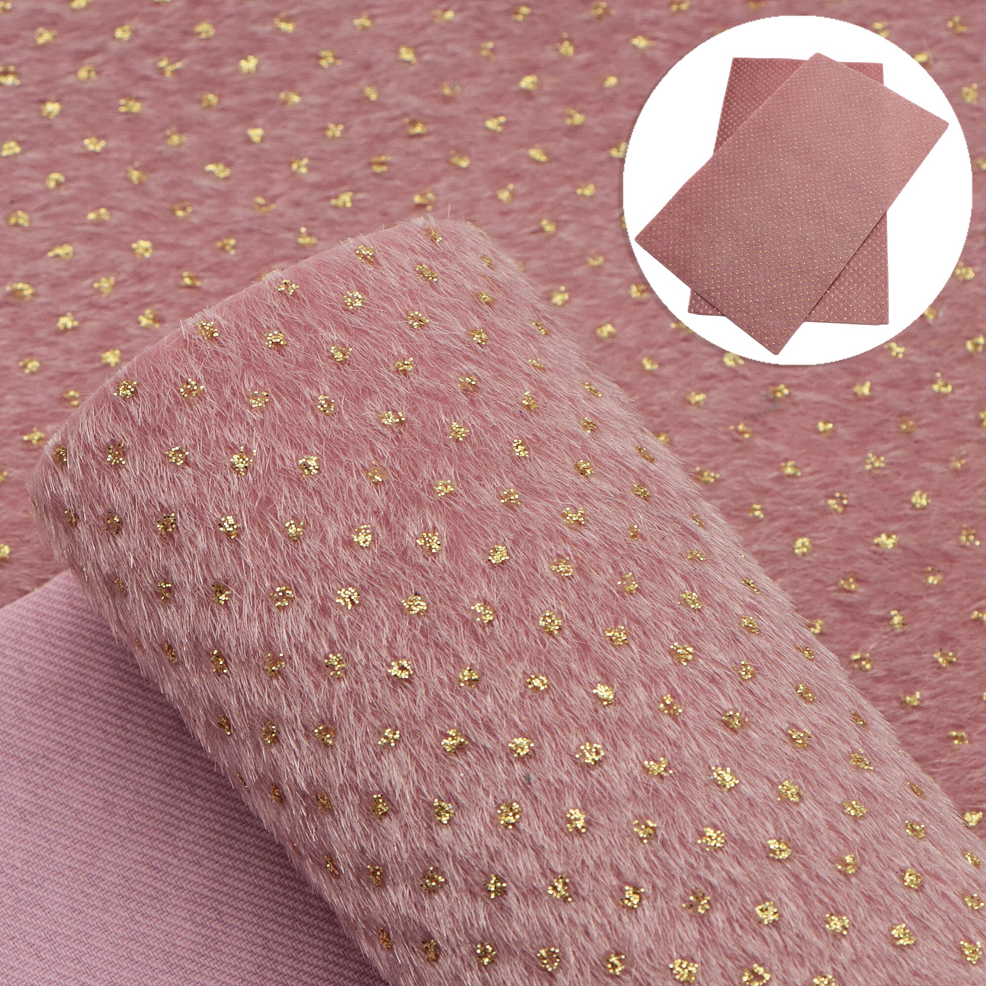 Tela de terciopelo brillante para costura, tela de cuero sintético para Arco, hojas de cuero de imitación, bricolaje, 20x33cm, 1Yc19041