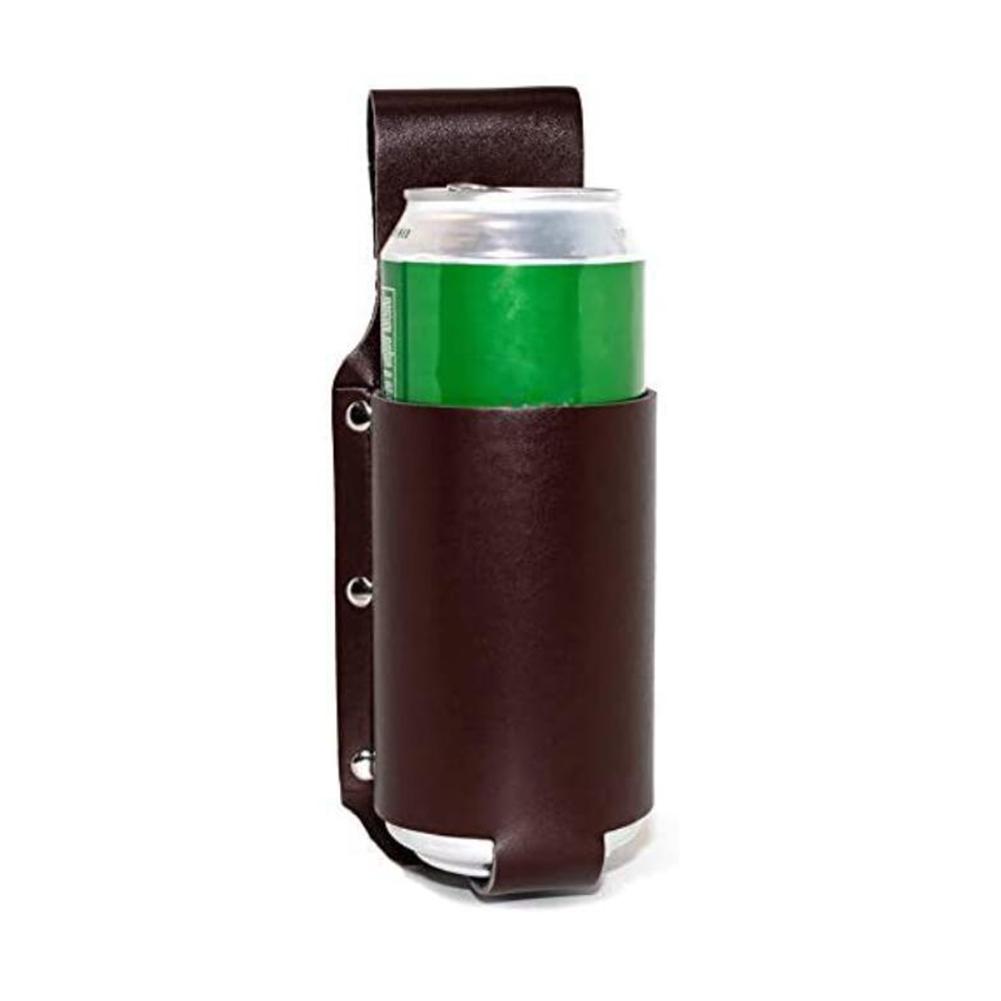 Porte-bouteille de bière classique en cuir étui à bière pour Cowboy de fête Barbecue