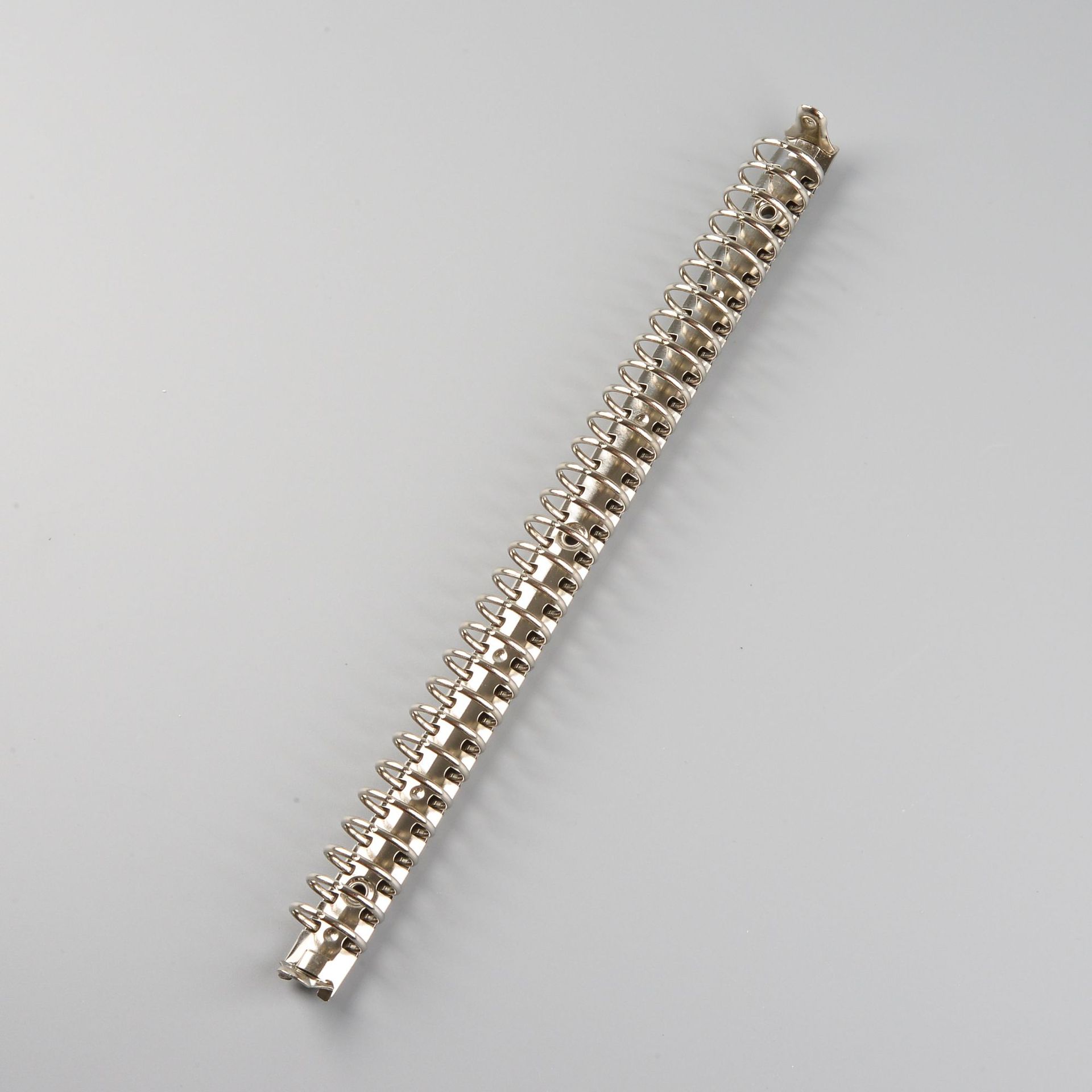 A4 A5 A6 A7 Metal Loose Leaf Binder Clip, Spiral DIY Notebook Paper Gliders Sheets Collection Clips Stationery Supplies: A4  30holes