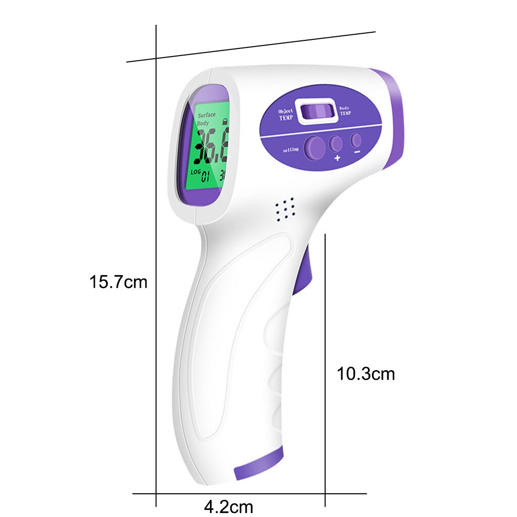 Voorhoofd Thermometer Digitale Infrarood Body Temporal Thermometer