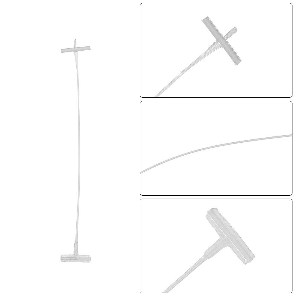 Plastic Regular Standard Tagging Fasteners White Standard Tagging Barbs Attachments Suitable for Standard Tag Devices