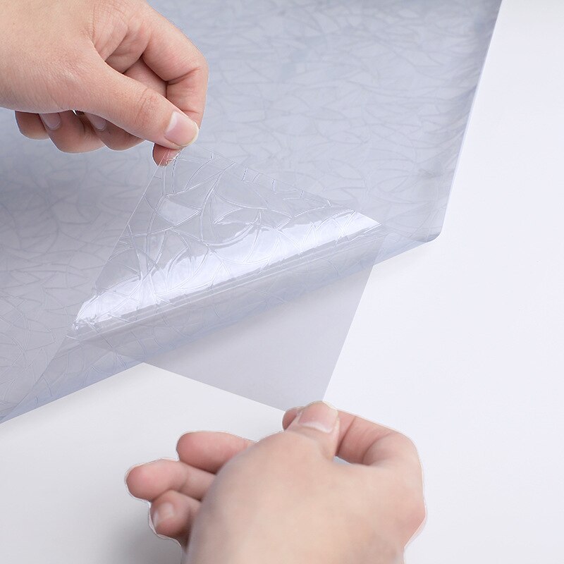 No Glue 3D Static Cling Privacy Window Screen Sticker Stained Glass Mosaic