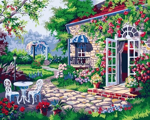 HUACAN pintura al óleo por números paisaje DIY fotos por números Paisaje del mar Kits de dibujo lienzo pintado a mano decoración del hogar: SZYH6008