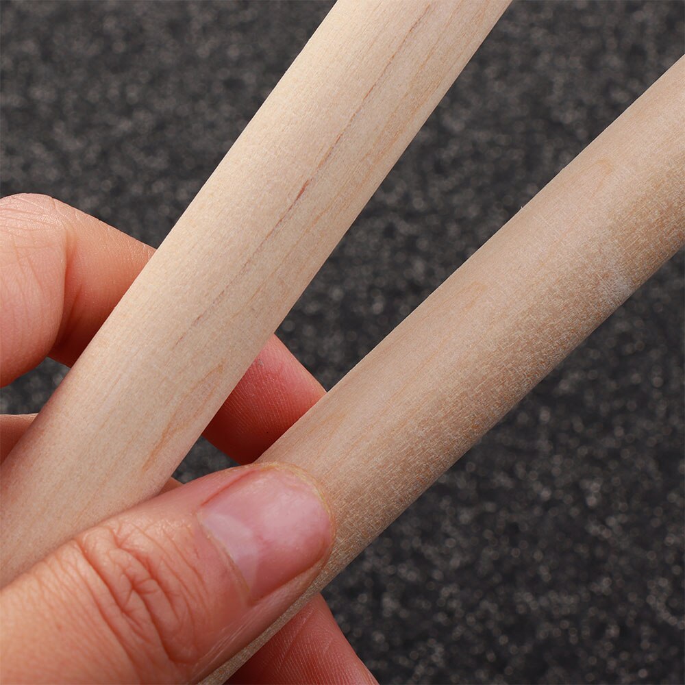Baquetas de madera de arce 5A para tambor, juego de tambores, ligero, , instrumento Musical de , 1 par