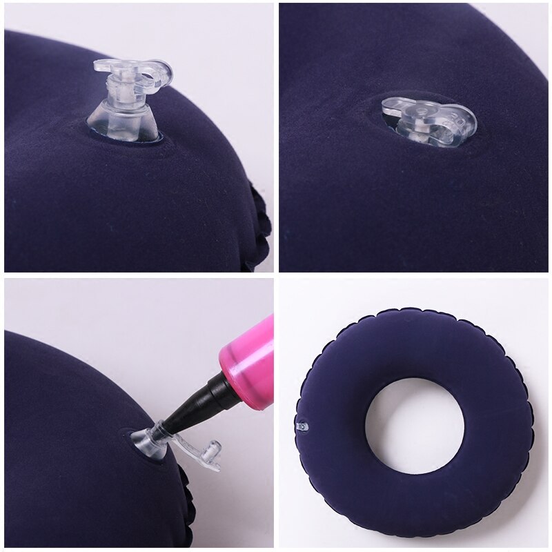 18/22/28/31/36/38cm elderly care air cushion Bedridden patient anti-pressure sore tail round inflatable cushion