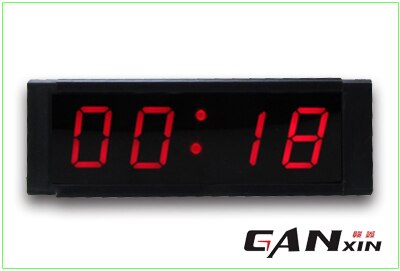 [Ganxin]1" Portable and Low Price Mini Led Projection Clock Led Wall Clock: GI4T1R