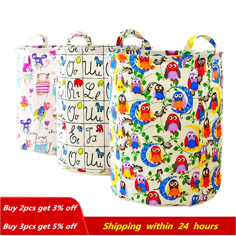 Boîtes de rangement tonneau en lin , jouets pliants, boîte à linge créative, panier à vêtements, sac de rangement de soutien-gorge pour cravates, chaussettes