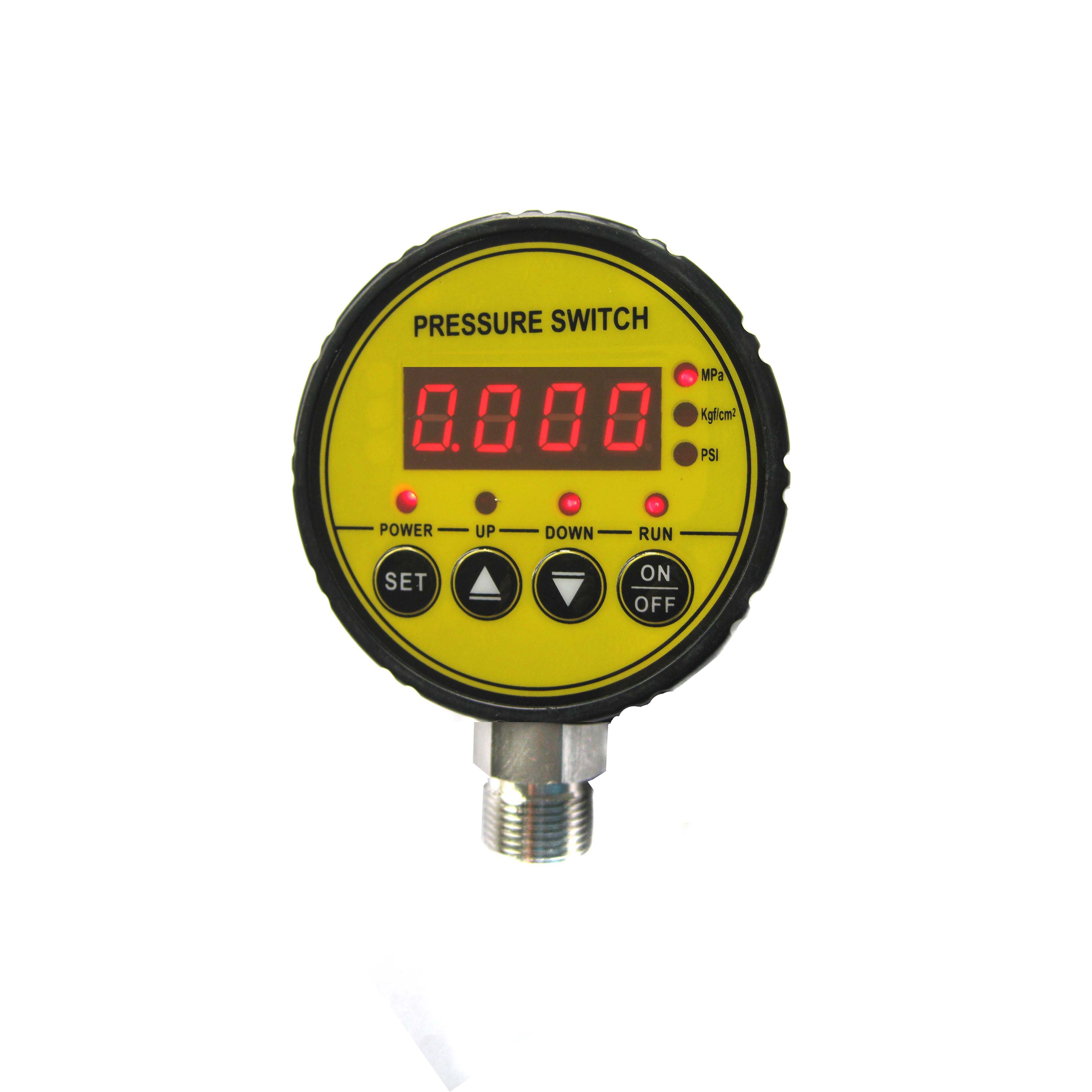 80mm S800 Digital pressure controller automatic electronic pressure gauge switch water or air manometer default M20*1.5 220V