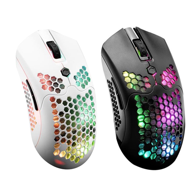 Ziyou Lang X2 Wireless Mouse Rgb Dual Mode Game Mechanical 2000Dpi Optical Sensor Lightweight Pc Notebook Mouse