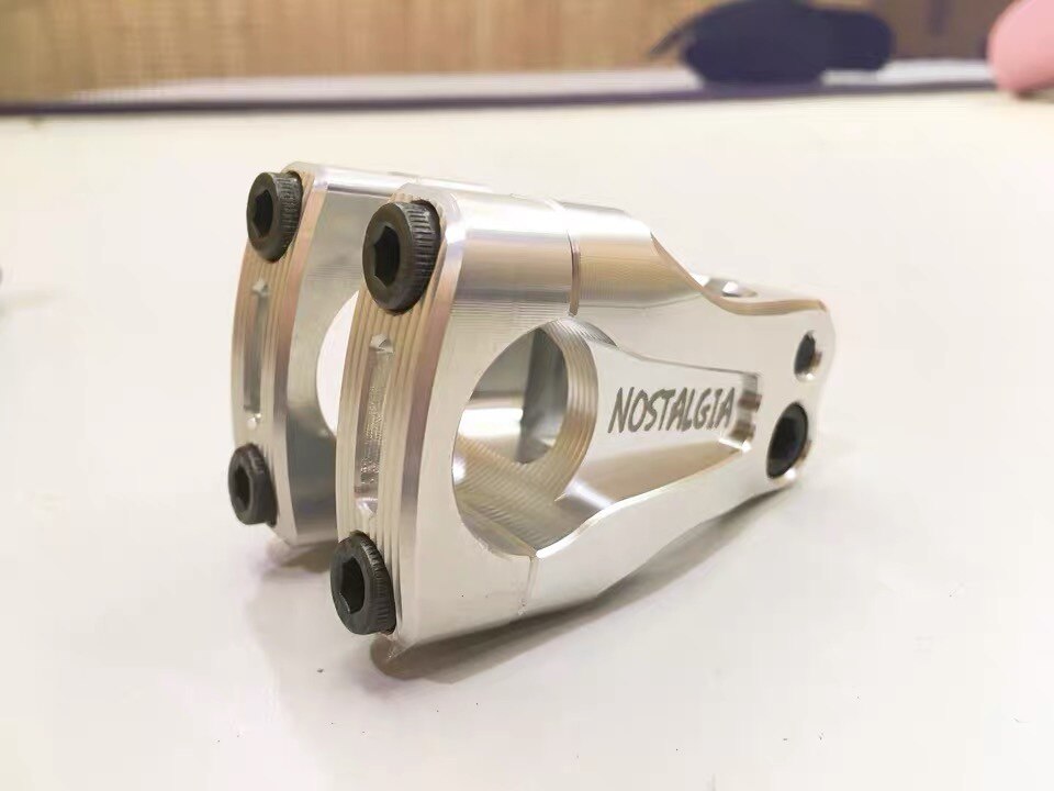Nostalgi komponenter 7075-t6 cnc street bike dirt jump stem 25.4/28.6 superlight 149g