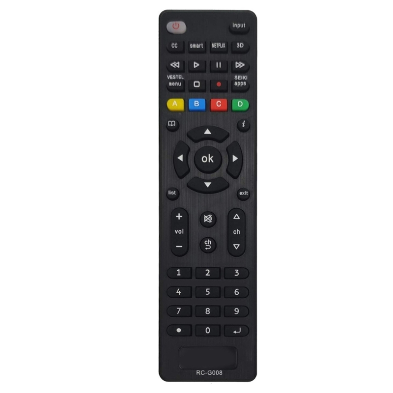 do telewizora RCG008 Uniwersalny do większości modeli telewizorów Prosta instalacja Szybka reakcja Łatwy użyciu