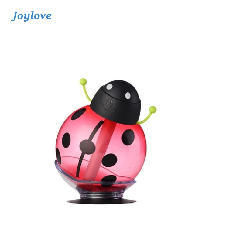 Kleine kever usb luchtbevochtiger aroma diffuser etherische olie diffuser mini draagbare mistmaker 260ml led nacht