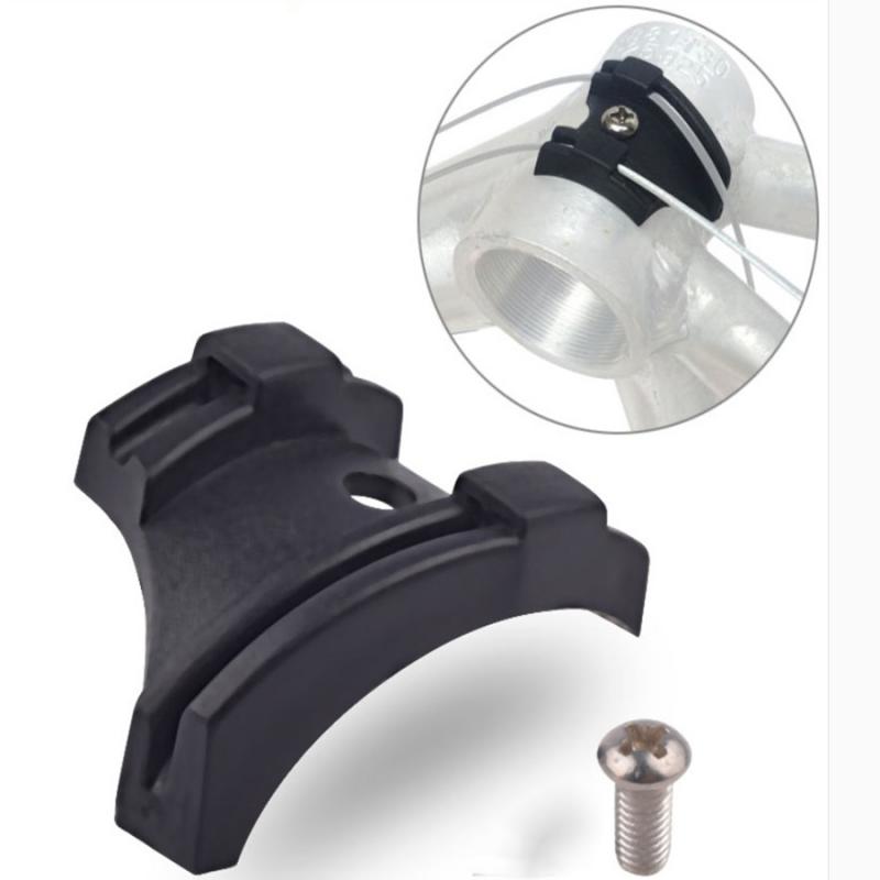 Bottom Bracket Cable Holder Guide Tidy Frame Tie For MTB Bike Black